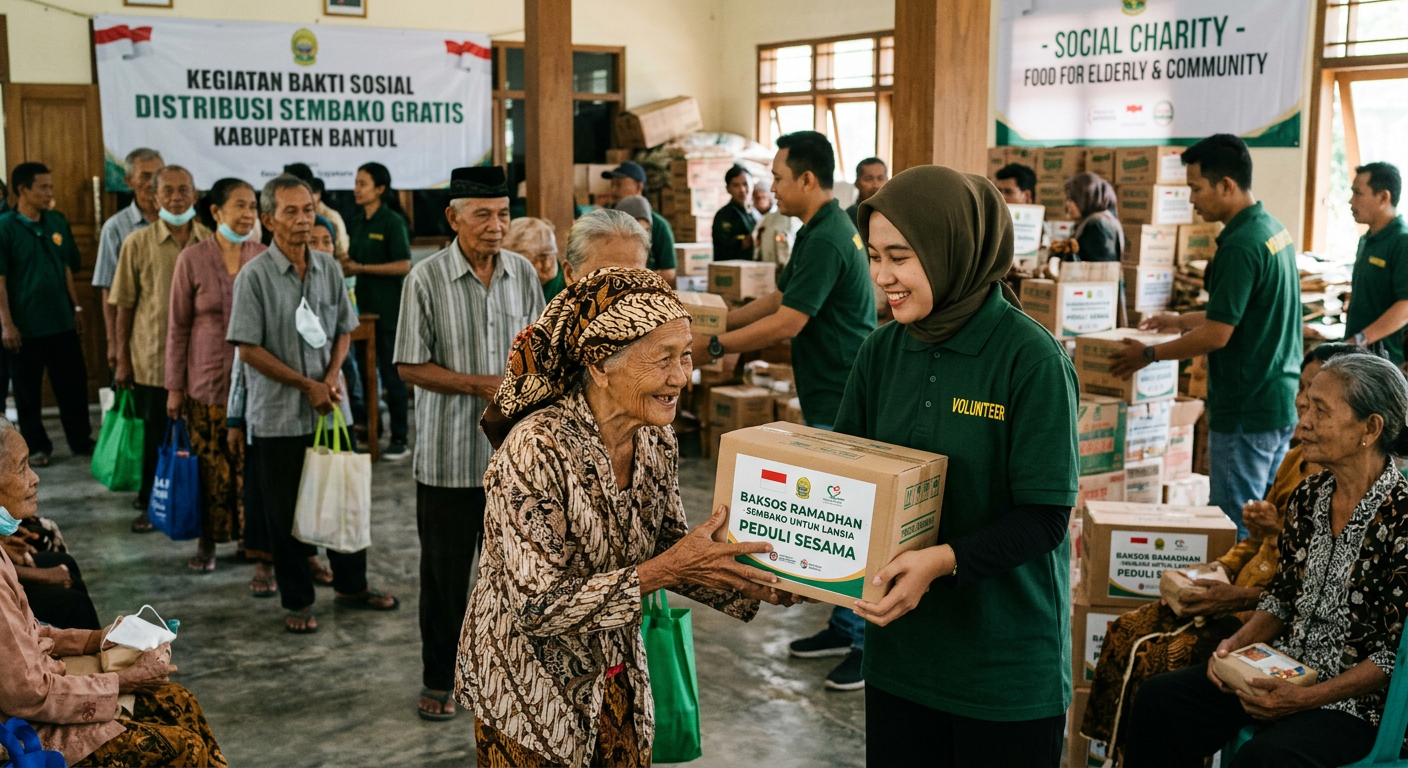 Bakti Sosial LIVESGP 3D Peduli - kegiatan LIVESGP 3D