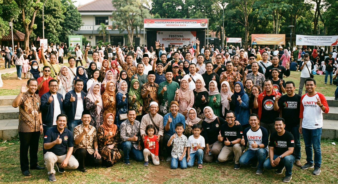 LIVESGP 3D Bersama - Program untuk memperkuat hubungan anggota dan masyarakat.